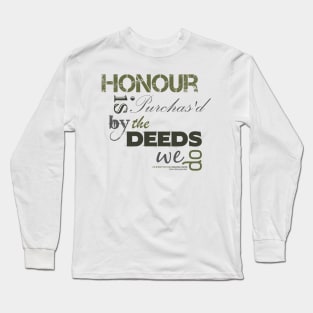 Marlowe Hero & Leander Honour Quote Long Sleeve T-Shirt
